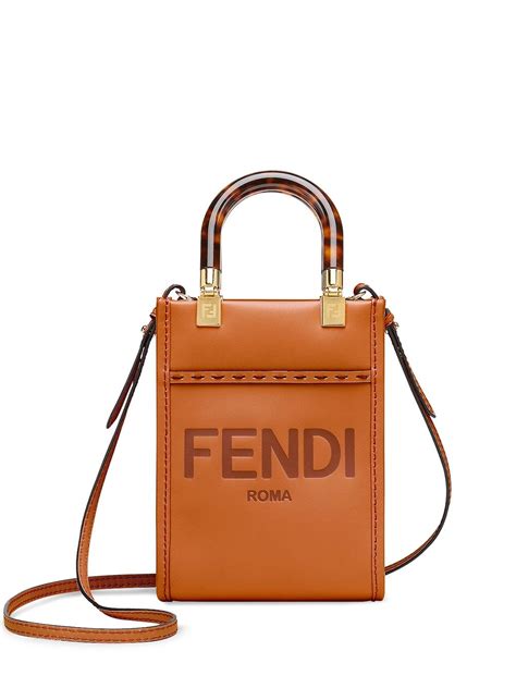 mini fendi first|Fendi mini sunshine tote.